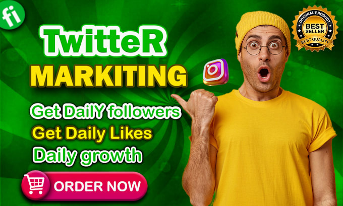 Gig Preview - Do twitter marketing manually for real, organic followers growth