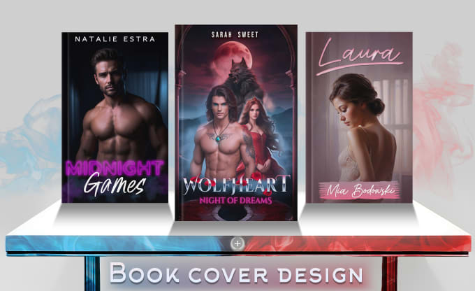 Gig Preview - Do a fantasy romance, erotica, adult book cover design or design KDP ebook cover