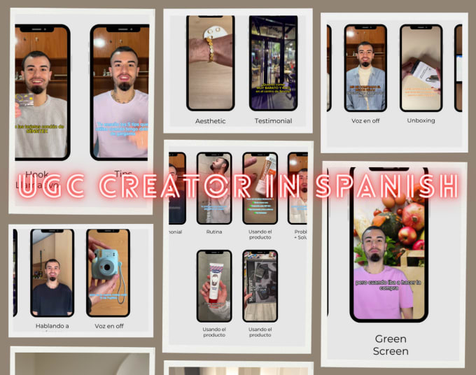 Gig Preview - Create an ugc amazon product video in spanish