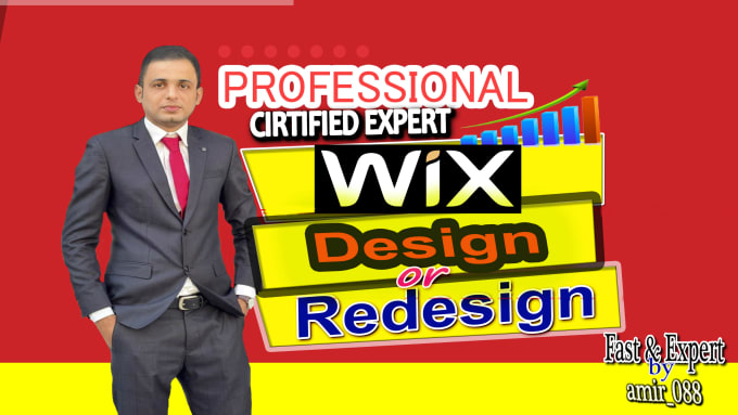 Gig Preview - Design and redesign elegant wix website