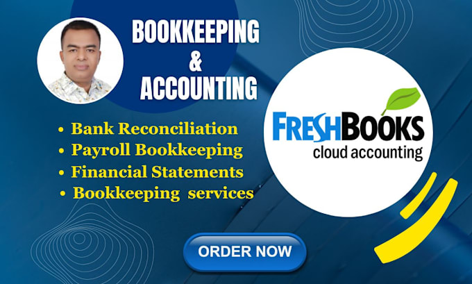 Gig Preview - Bank reconciliation, bookkeeping, freshbooks