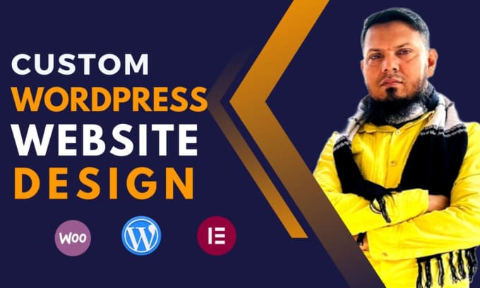 Gig Preview - Do custom wordpress website design