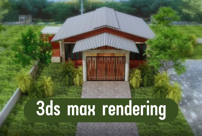 Gig Preview - Create stunning 3d models and lifelike exterior renderings