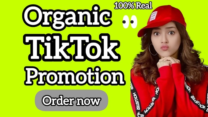 Gig Preview - Grow and promote your tiktok account organically