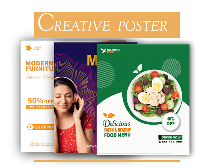 Bestseller - design advertisement poster, brochure in 24 hours