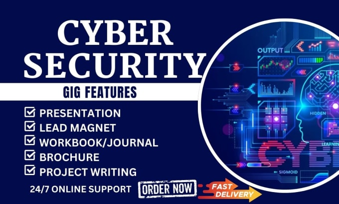 Gig Preview - Do cybersecurity, digital forensics projects, presentations, PDF lead magnet