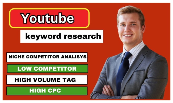 Gig Preview - Get youtube keyword research for any topic or industry