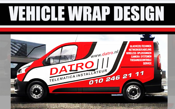 Gig Preview - Do professional  vehicle wrap design truck wrap design