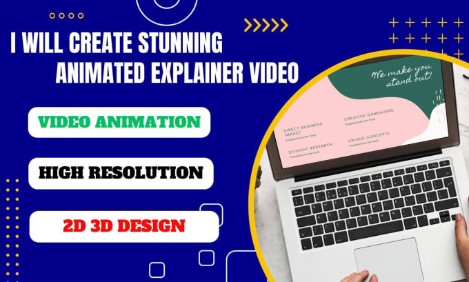 Gig Preview - Design magical 2d animated explainer video animation