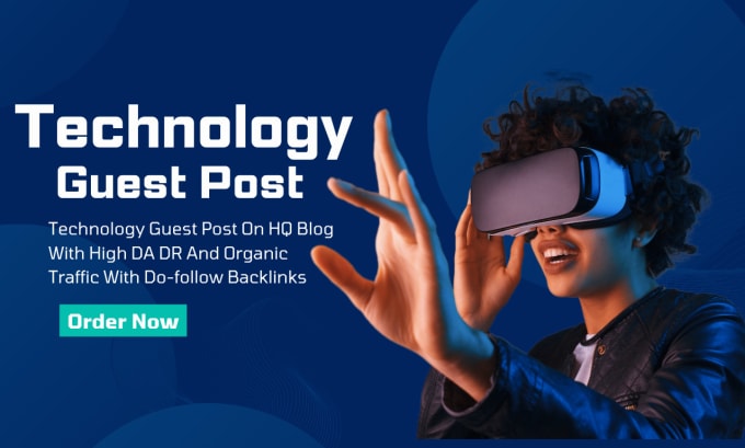 Gig Preview - Submit a guest post on a HQ technology blog