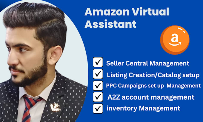 Gig Preview - Be your amazon fba private label expert virtual assistant VA account manager