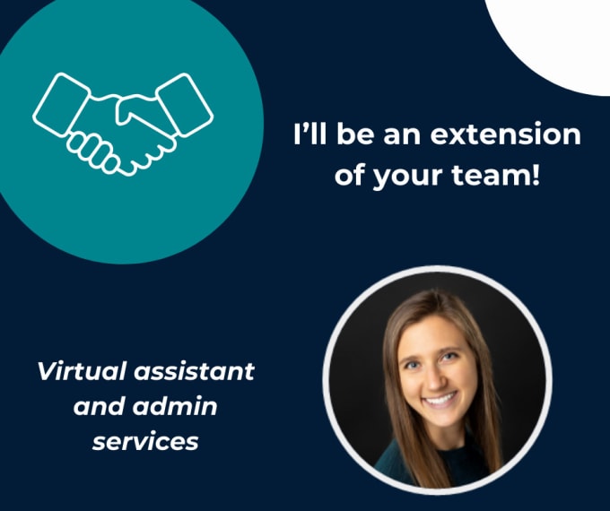 Gig Preview - Be an extension of your team as a virtual assistant