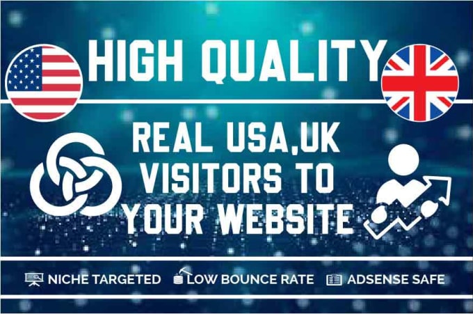 Gig Preview - Do organic UK,USA website traffic to boost sales