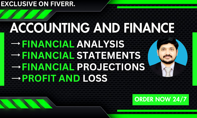 Gig Preview - Do financial analysis, accounting, finance, ratio analysis