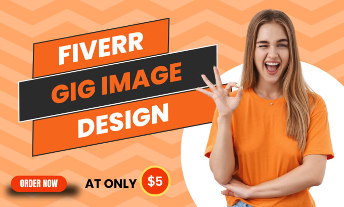 Gig Preview - Design catchy unique and creative fiverr gig image thumbnail