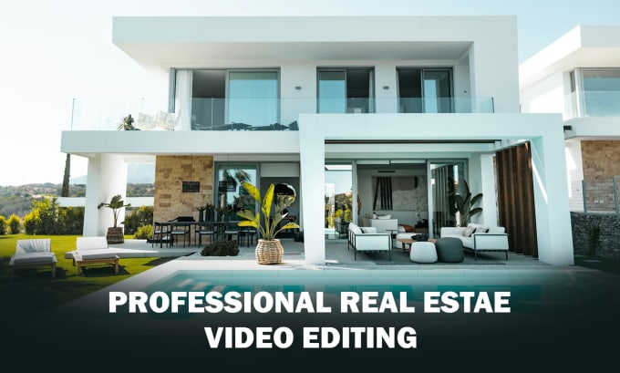 Gig Preview - Do luxury real estate walkthrough and home tour video editing