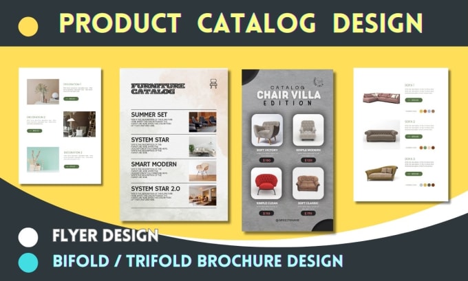 Gig Preview - Do catalog design, product catalog, flyer, brochure, booklet or catalogue design