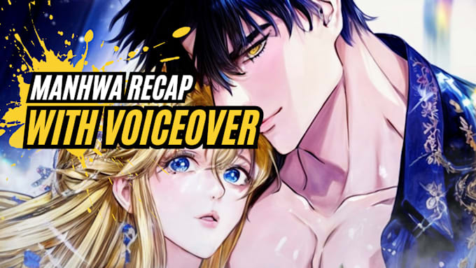 Gig Preview - Create an eye catching anime manga or manhwa recap thumbnails