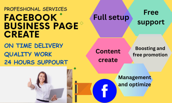 Bestseller - do facebook business page creation with full business setup