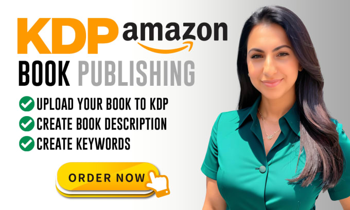 Gig Preview - Publish your book on amazon KDP