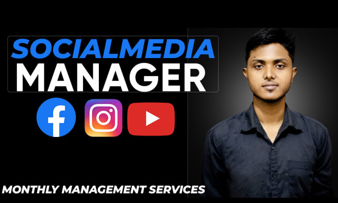 Gig Preview - Be your expert social media manager