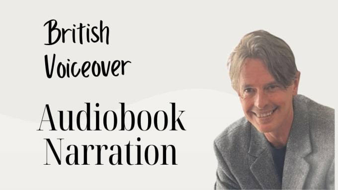 Gig Preview - Narrate your audiobook for acx audible in english