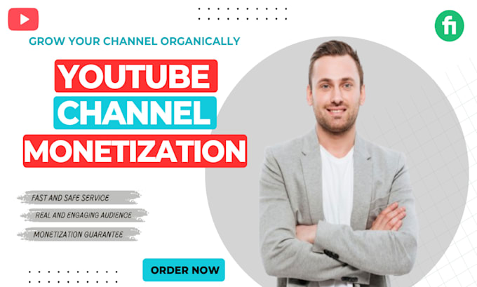 Bestseller - do channel promotion for complete youtube channel monetization organic growth