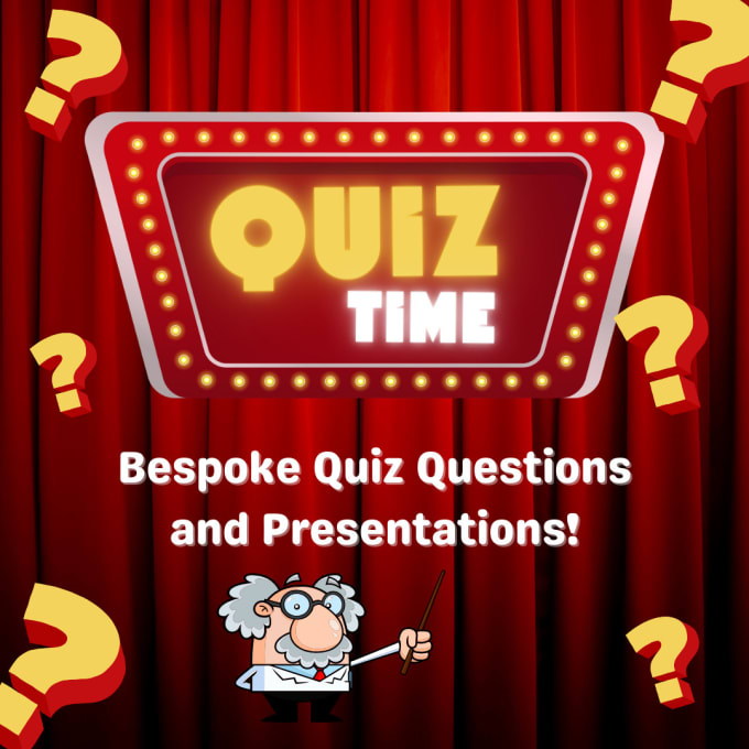 Bestseller - create a bespoke trivia quiz on any subject