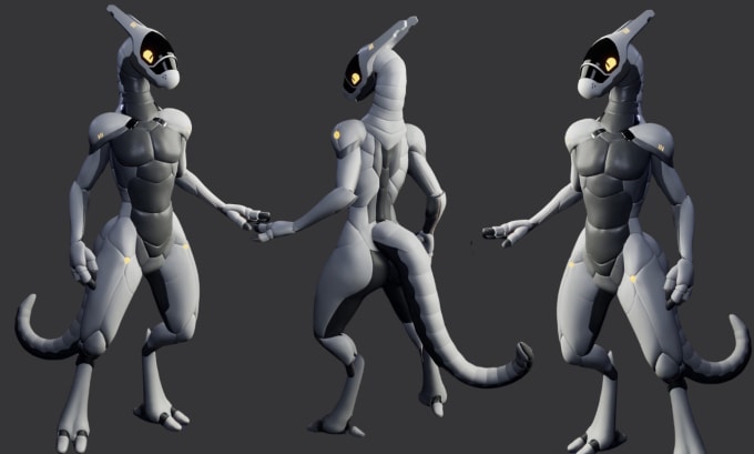 Bestseller - create custom vrchat avatar, furry avatar, fursona, anime, 3d model, vrc avatar