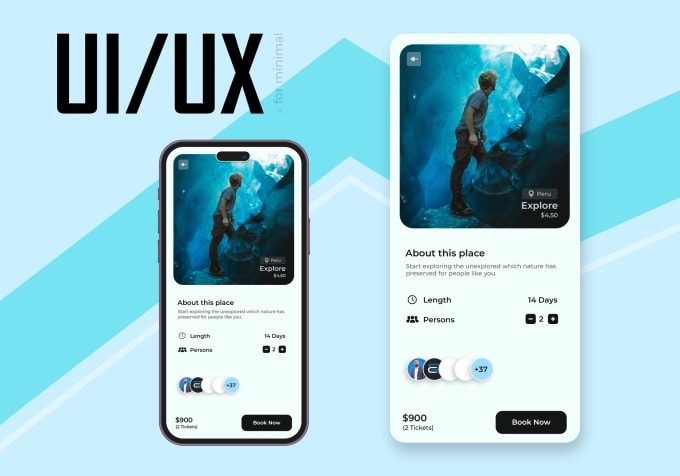 Gig Preview - Do UI UX design for your ios or android mobile app