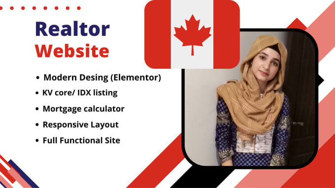 Gig Preview - Develop modern converting  idx listing website for realtor