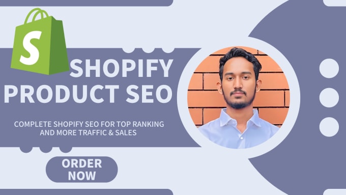 Gig Preview - Do complete shopify SEO for google top ranking