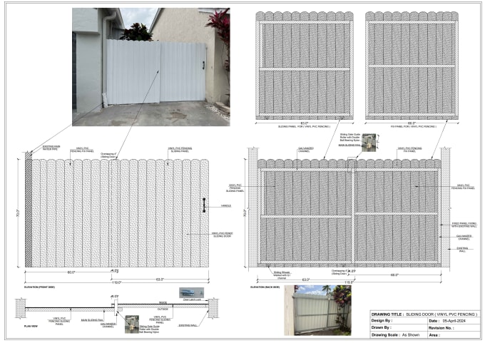 Gig Preview - Do technical fence plan or fence engineering permit drawing