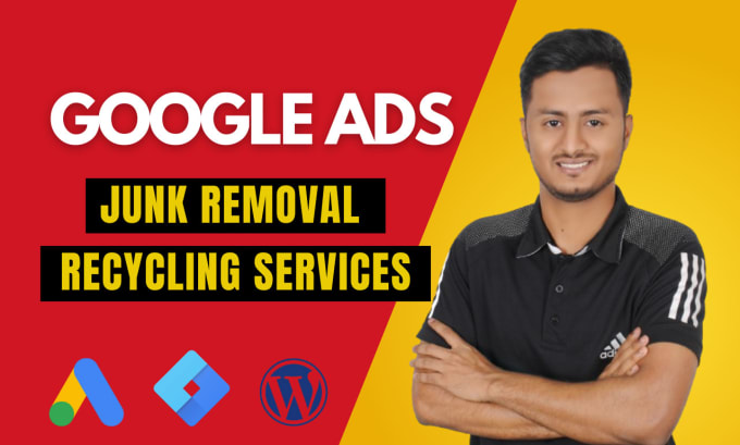 Gig Preview - Generate leads for USA junk removal or recycling business using google ads