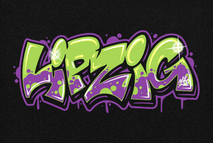 Gig Preview - Create graffiti design for your logo, tshirt, sticker, etc