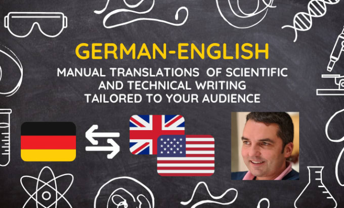 Gig Preview - Deliver manual translation between german and english for your technical content