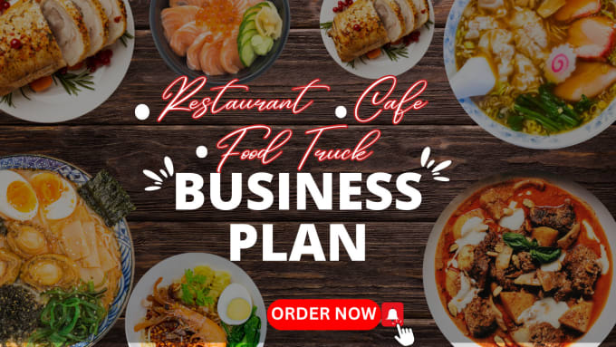 Gig Preview - Write food truck business plan, restaurant, cafe business plan for startups