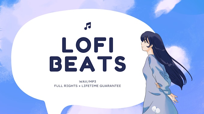 Gig Preview - Make you 100 custom lofi beats with full commercial use