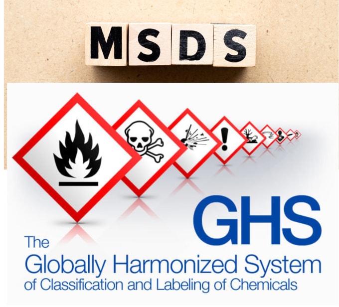 Gig Preview - Create ghs safety data sheet msds sds for USA eu or amazon