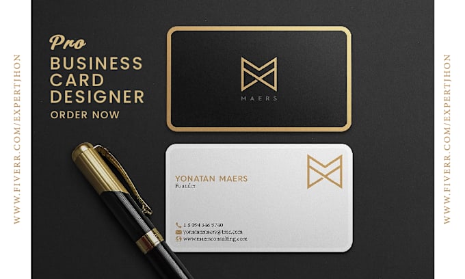 Gig Preview - Design a perfect business card or personal card design