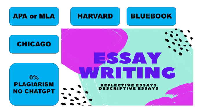 Gig Preview - Do essay writing, business case studies, research, summary and education essays