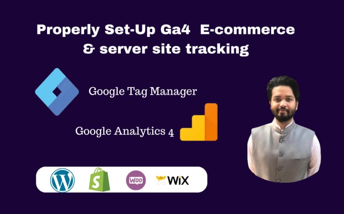 Bestseller - setup tag manager, google analytics, ecommerce tracking, and server site