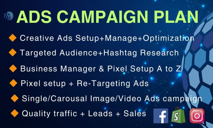 Gig Preview - Promote, real estate, shopify fb and ig ads for leads