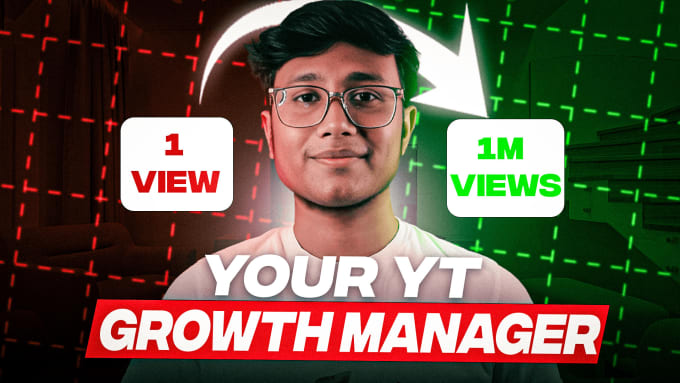 Gig Preview - Be your youtube growth manager