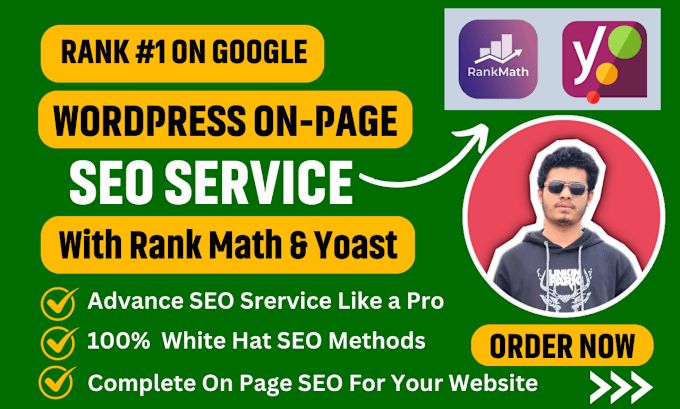 Gig Preview - Do wordpress onpage SEO with rankmath and yoast