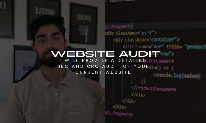 Gig Preview - Provide a detailed SEO and cro audit of your current website