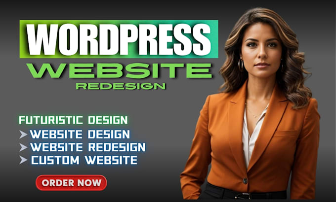 Gig Preview - Redesign wordpress website, revamp, customize or clone wordpress website