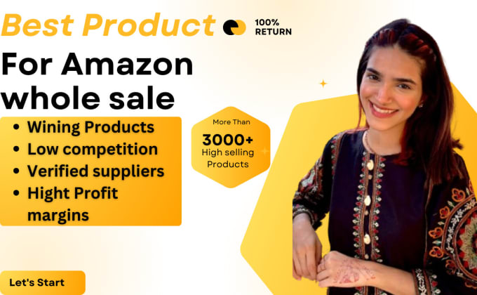 Gig Preview - Do product research product amazon wholesale