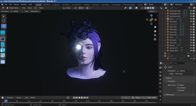 Bestseller - create a 3d model for you in blender