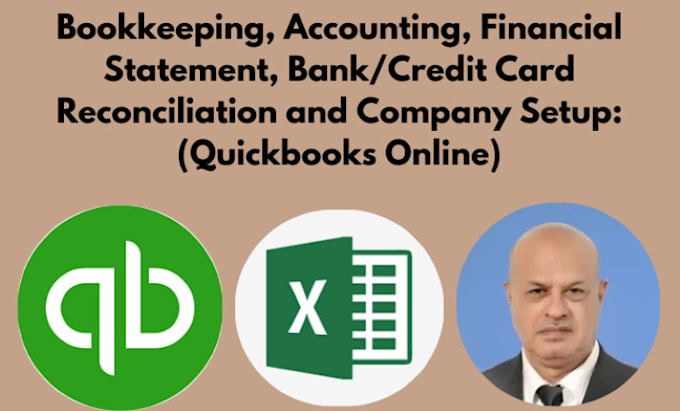 Gig Preview - Do bookkeeping, clean up and bank reconciliations in quickbooks online